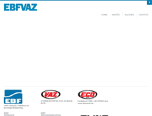 Tablet Screenshot of ebfvaz.com.br